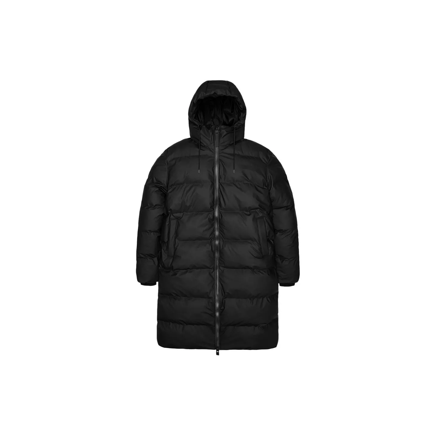 Alta Longer Puffer Jacket, black