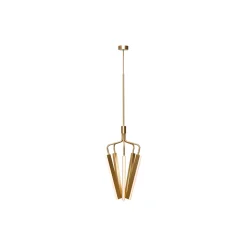 Angel 5 500 Chandelier, brass