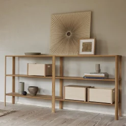 Angle Standard Stool, beech