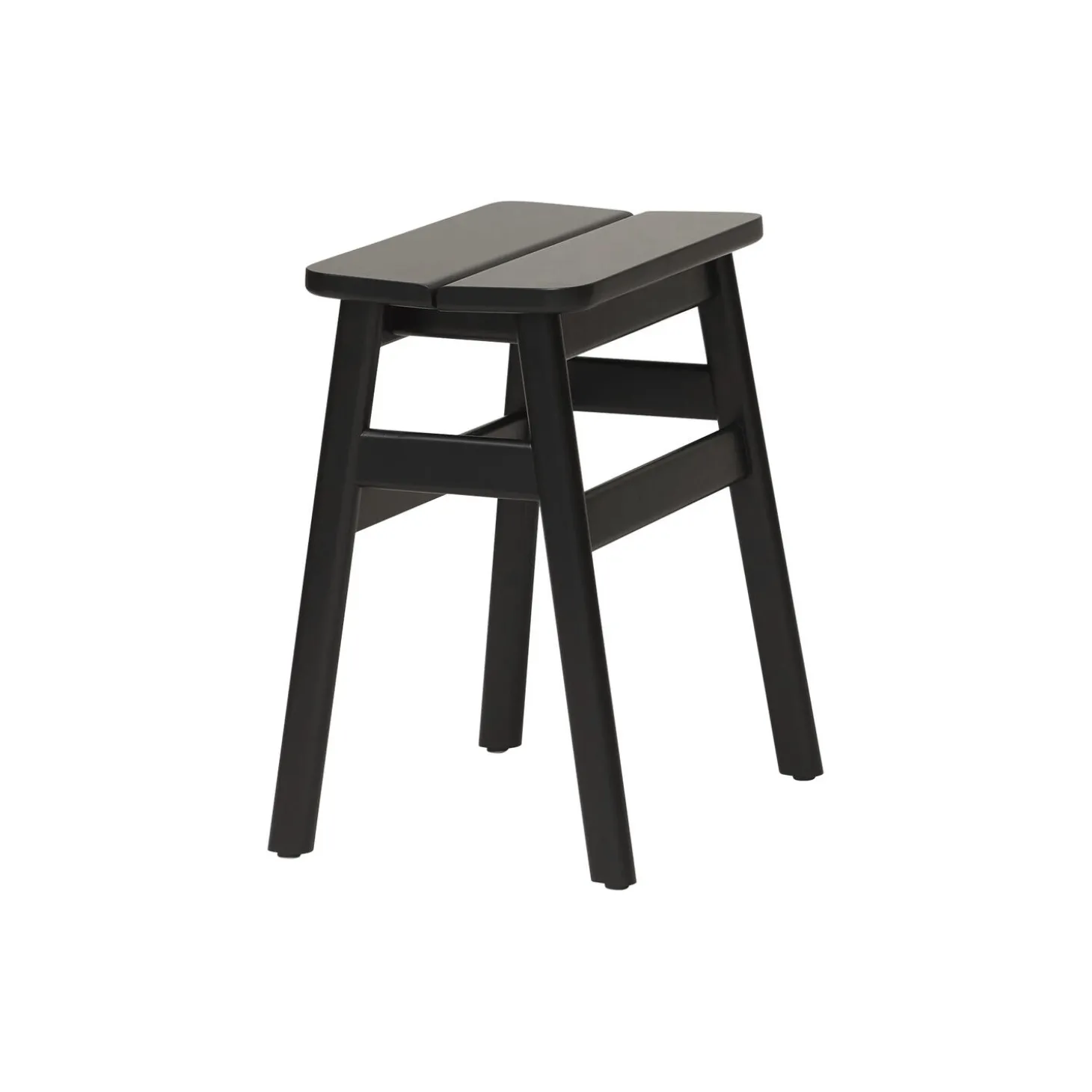 Angle Standard Stool, black