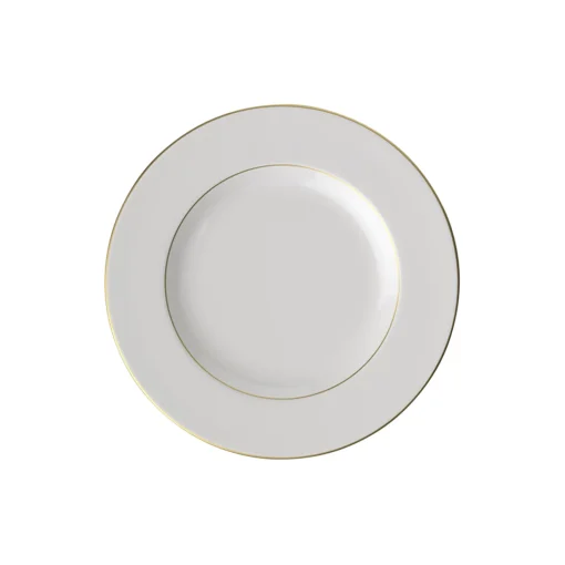 Anmut Gold Middagstallerken Ø 28 cm, hvid/guld