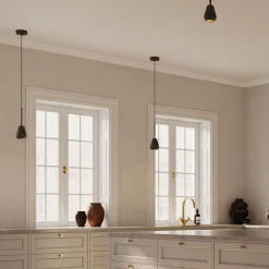 Anoli Spot Pendant, black/black