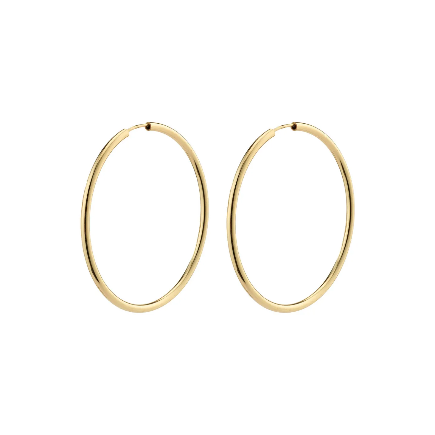 APRIL Hoops Medium, gold plated