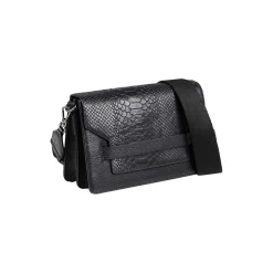 Arabella Crossbody Bag, snake black