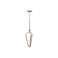 Archangel 3 415 Chandelier, brass
