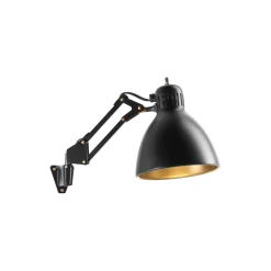 ARCHI W1 væglampe, black/gold