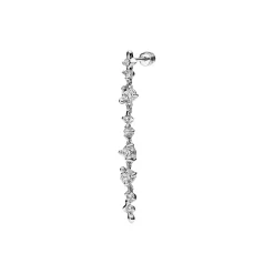 Arctic Earring Large, silver