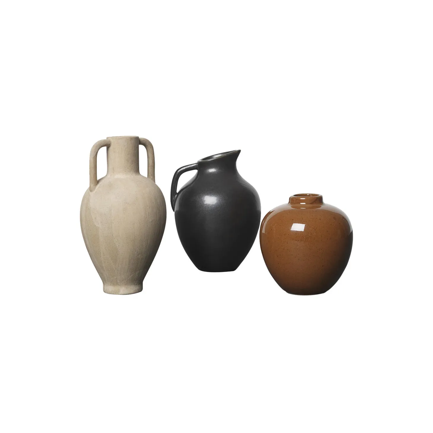 Ary Mini Vase, charcoal
