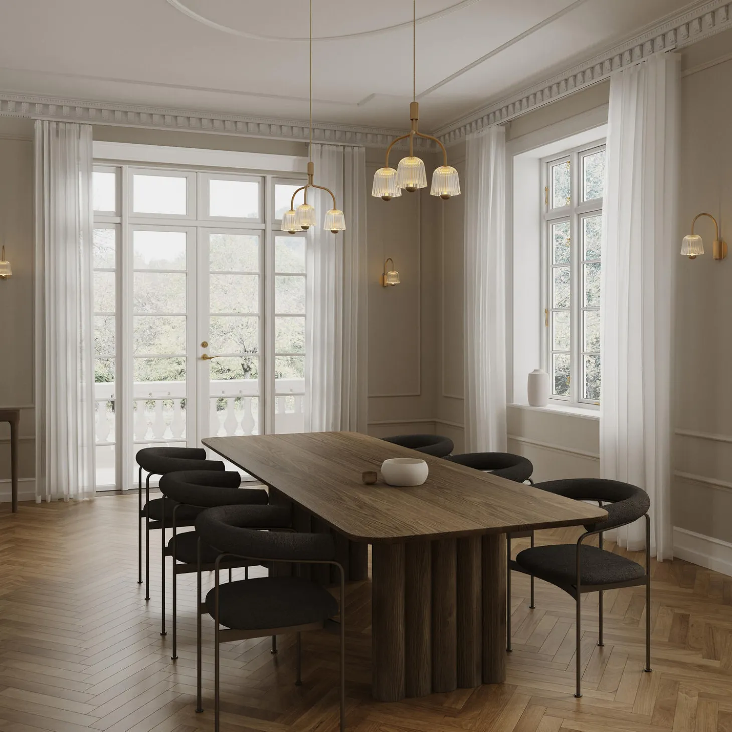 Asteea 3 Chandelier