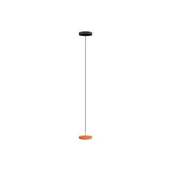 Asteria Micro Pendant, nuance orange/brass