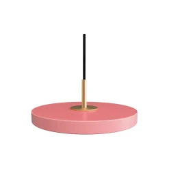 Asteria Micro Pendant, nuance rose/brass
