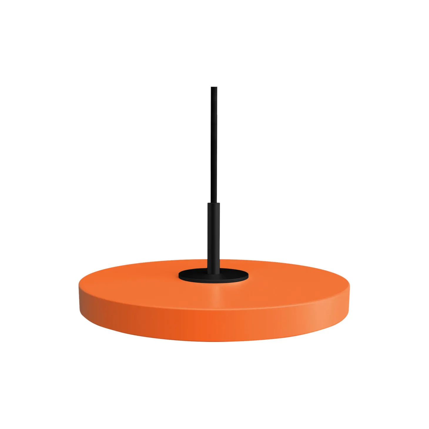 Asteria Micro Pendant, nuance orange/black