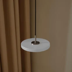 Asteria Micro Pendant, nuance mist/steel