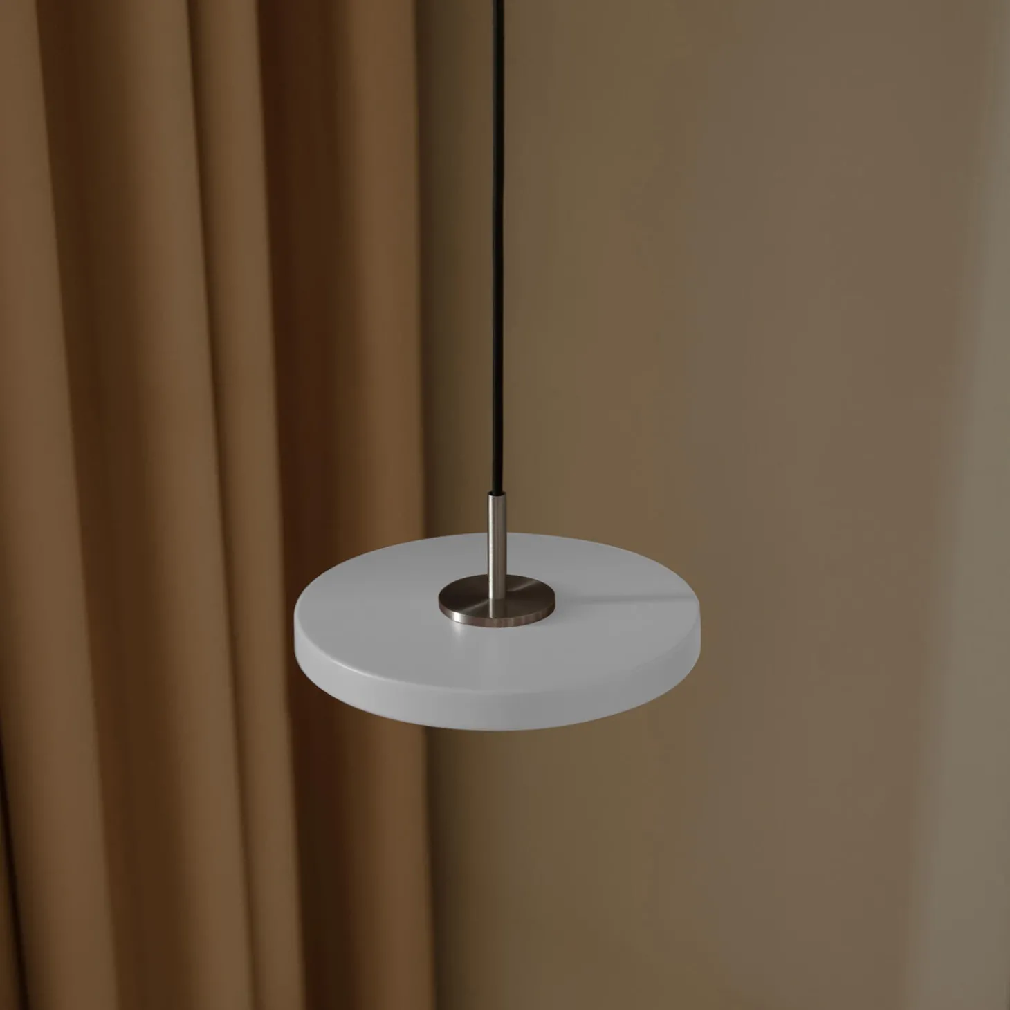 Asteria Micro Pendant, nuance mist/steel