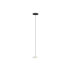 Asteria Micro Pendant, pearl white/brass
