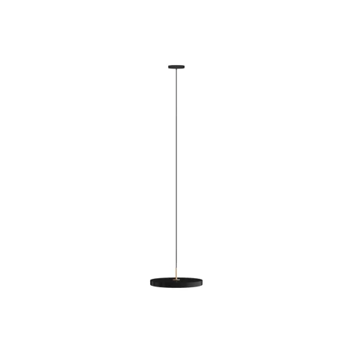 Asteria Plus Pendant, black/brass