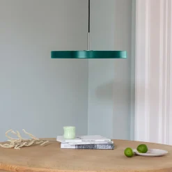 Asteria Plus Pendant, forest green/steel