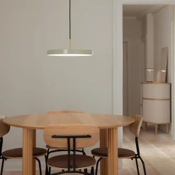 Asteria Plus Pendant, nuance olive/brass