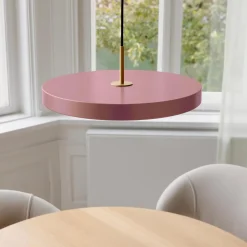 Asteria Plus Pendant, nuance rose/brass