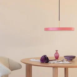 Asteria Plus Pendant, nuance rose/brass