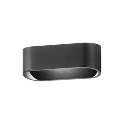 AURA W1 væglampe, black