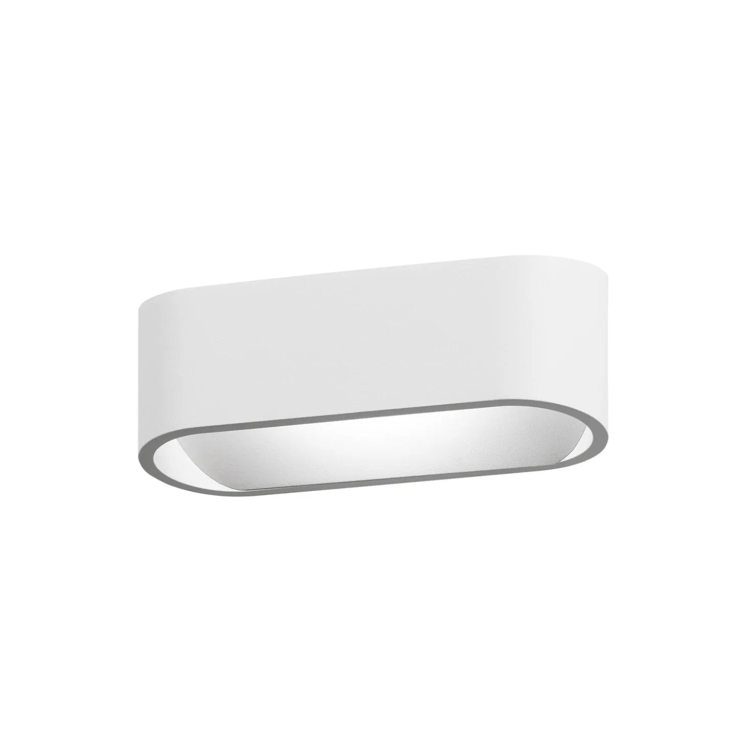 AURA W1 væglampe, white