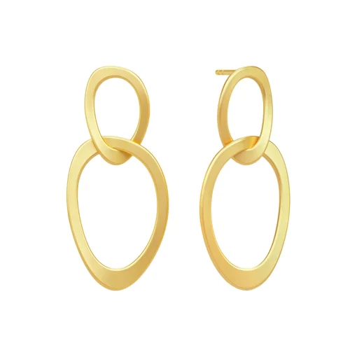 Ava Earrings, gold
