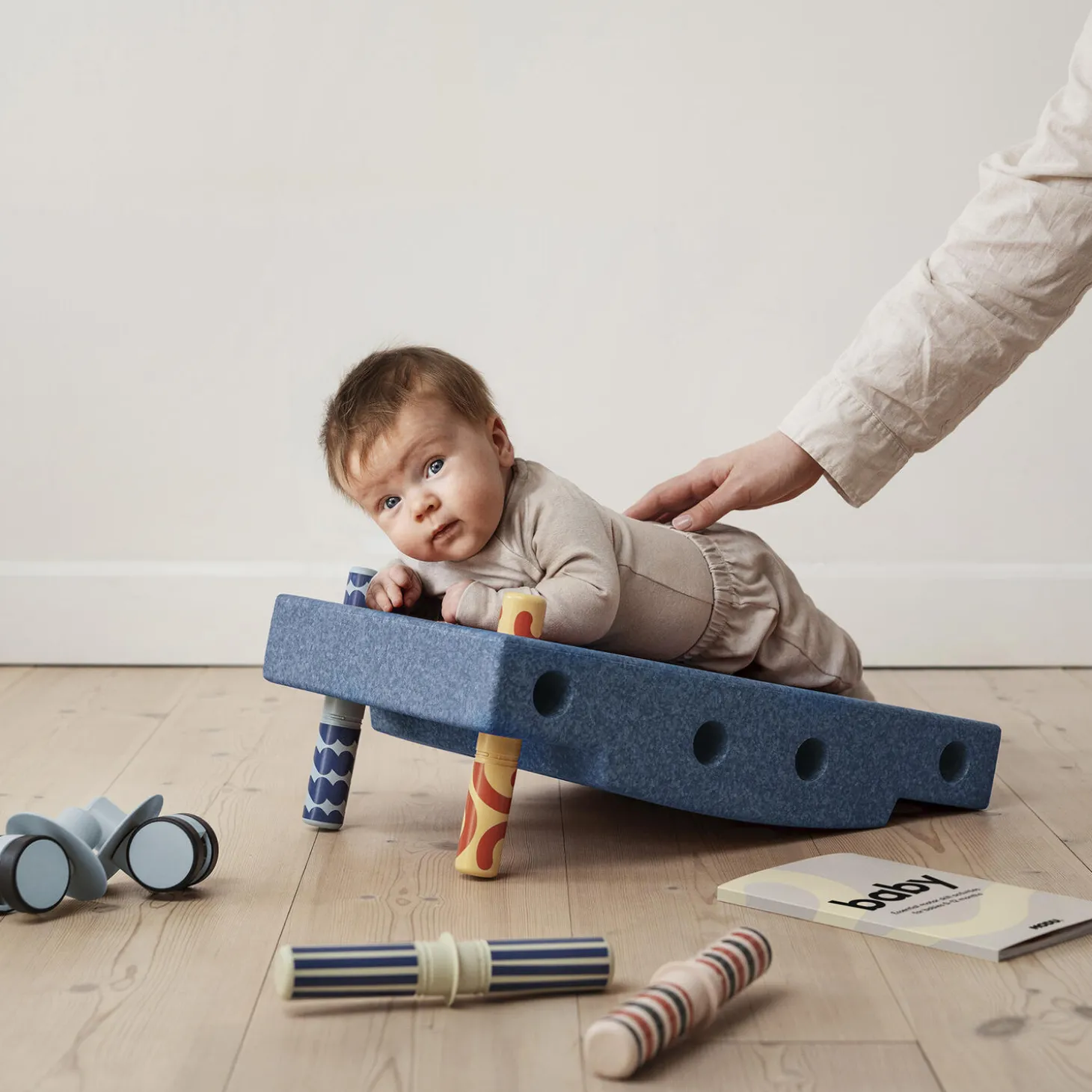 Baby motoriksæt, deep blue/sky blue