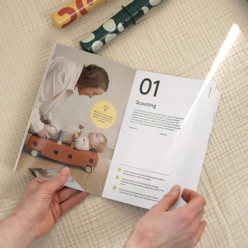 Baby motoriksæt, sand grey/honey yellow