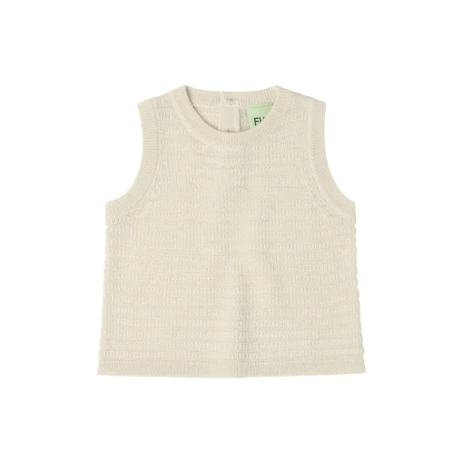 Baby Vest, ecru