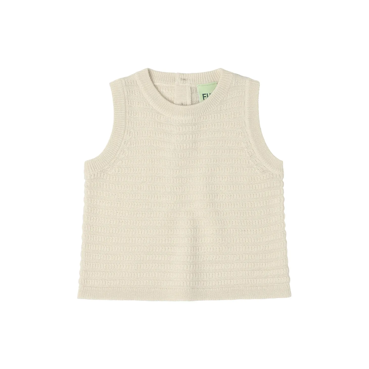 Baby Vest, ecru