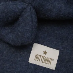 Balaclava Ears Wool Fleece, navy melange