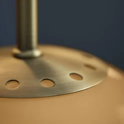 Ball Glass Pendant, amber