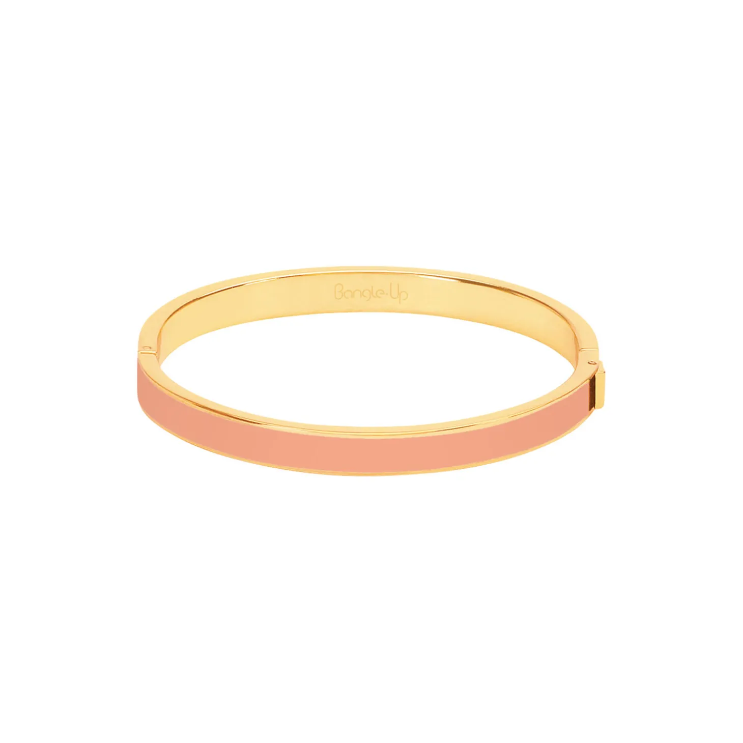BANGLE Bracelet 7 mm T2, coral orange
