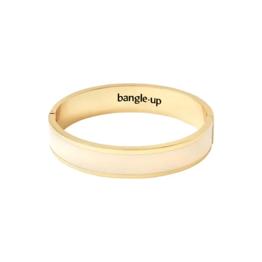 BANGLE Bracelet 12 mm T2, white sand