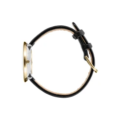 Bankers armbåndsur, grey/gold/black