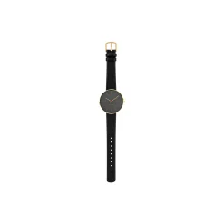 Bankers armbåndsur, grey/gold/black