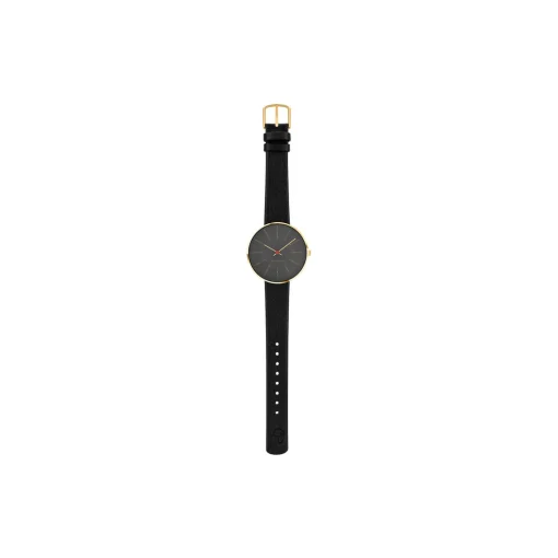 Bankers armbåndsur, grey/gold/black