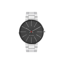 Bankers armbåndsur, grey/silver