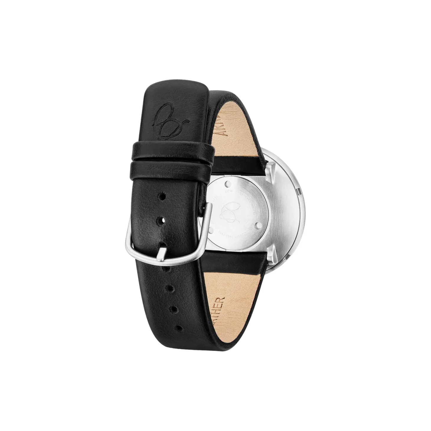 Bankers armbåndsur, grey/steel/black