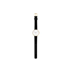Bankers armbåndsur, white/gold/black