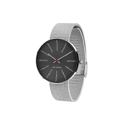 Bankers Wrist Watch, grey/steel