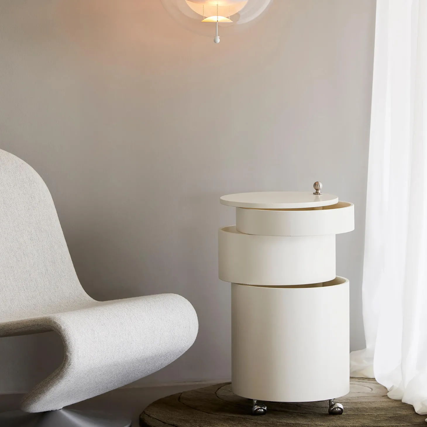 Barboy sidebord, white