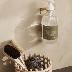 Basho Wall Hanger, brass