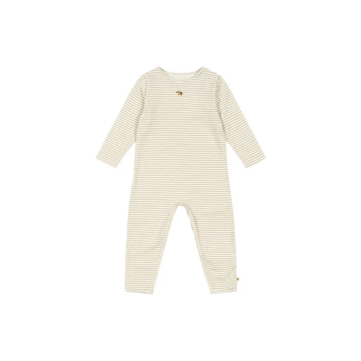 Basic Onesie, tea stripe
