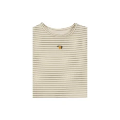 Basic Onesie, tea stripe