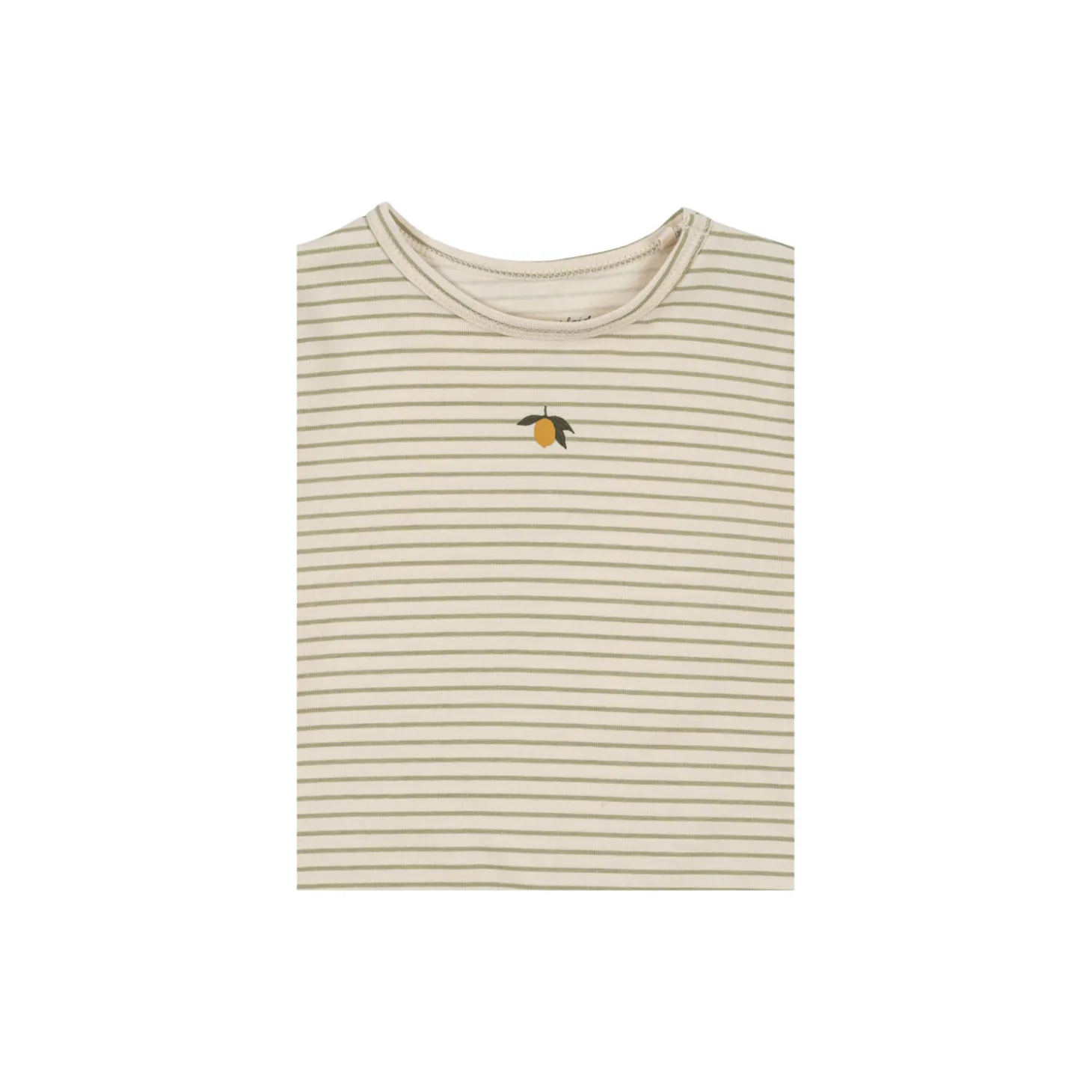Basic Onesie, tea stripe