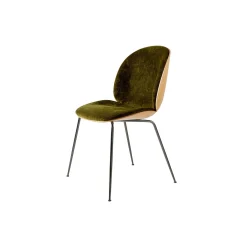 Beetle Dining Chair Front Upholstered, Mumble 40/black chrome