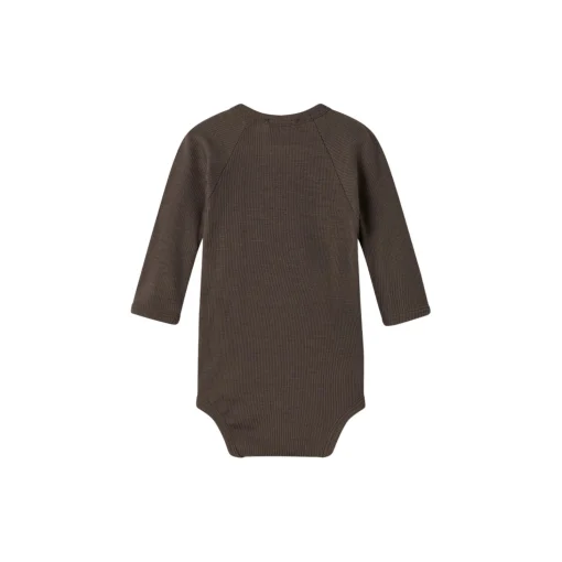 Belita LS Wrap Bodysuit, terre