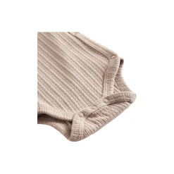 Belito LS Wrap Bodysuit, soft beige